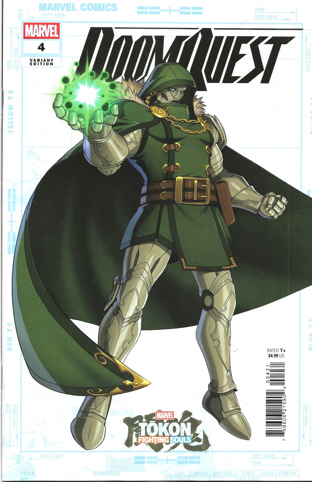 DOOMQUEST #4 MARVEL TOKON: FIGHTING SOULS VARIANT (MARVEL COMICS 2026)