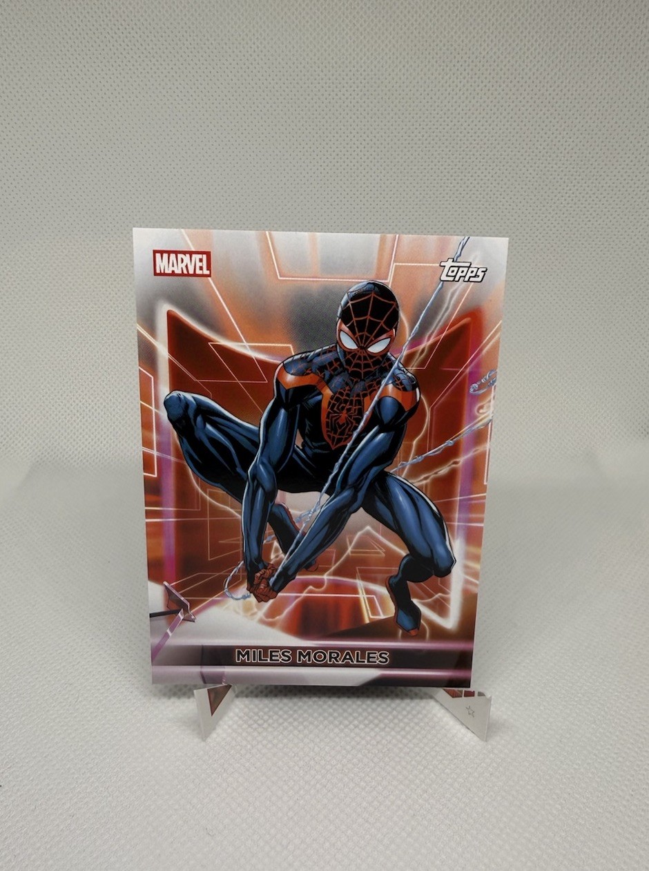 Topps 2026 Marvel Neon Miles Morales Card #65 Base