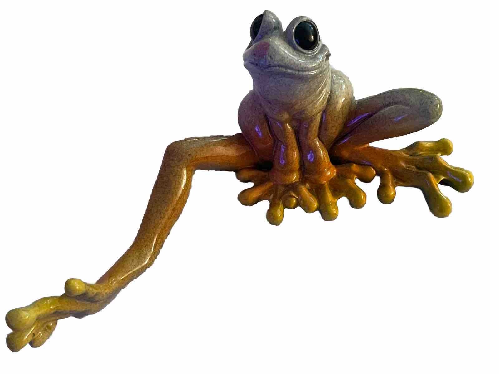 Vtg Kitty’s Critters Large Sticky Frog 15 Inches X 5.5 No Bee Great Condition 
