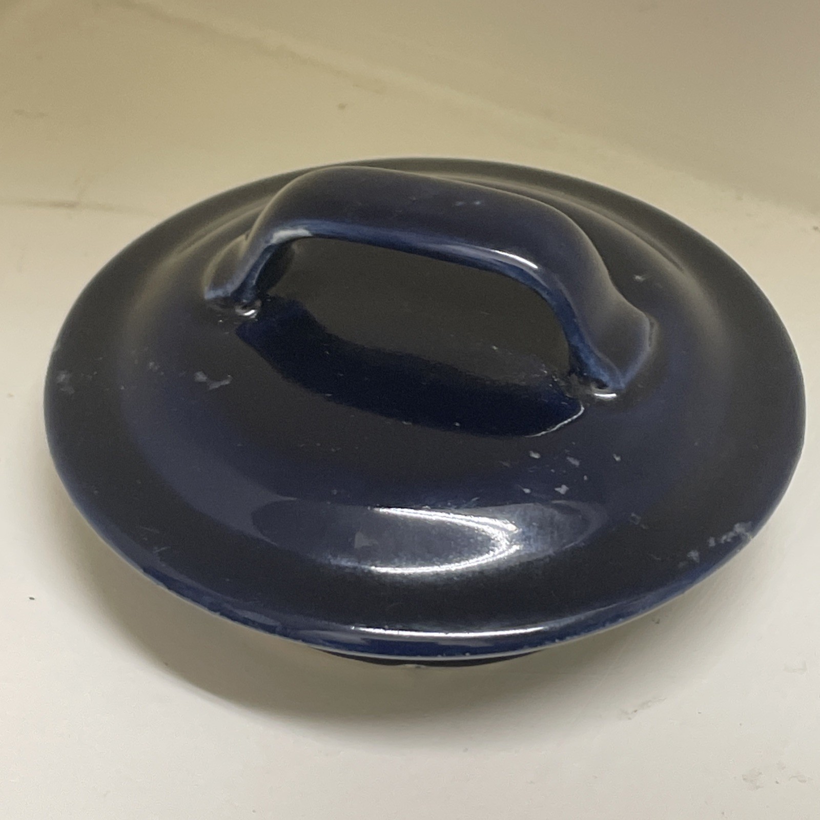 VINTAGE McCoy USA 253 Pottery Canister Lid - no canister 
