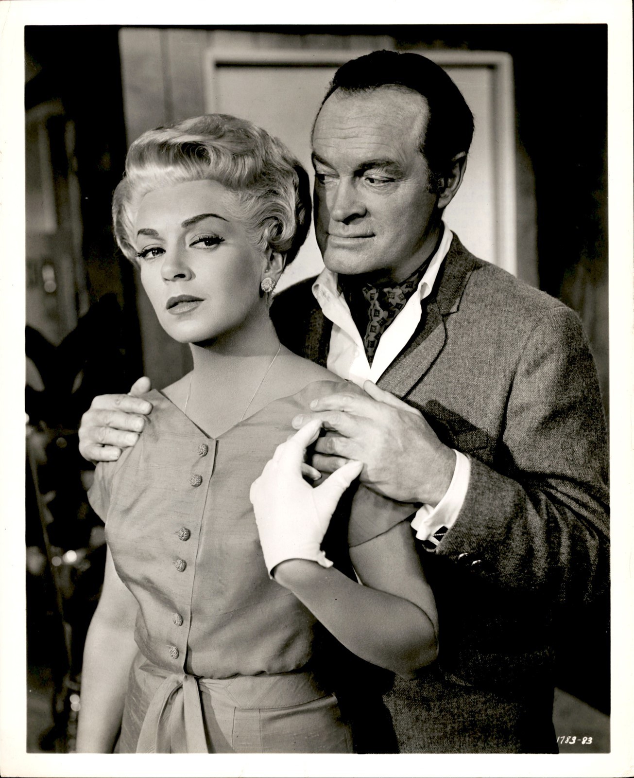 LMPE45 Original Photo LANA TURNER BOB HOPE 1961 