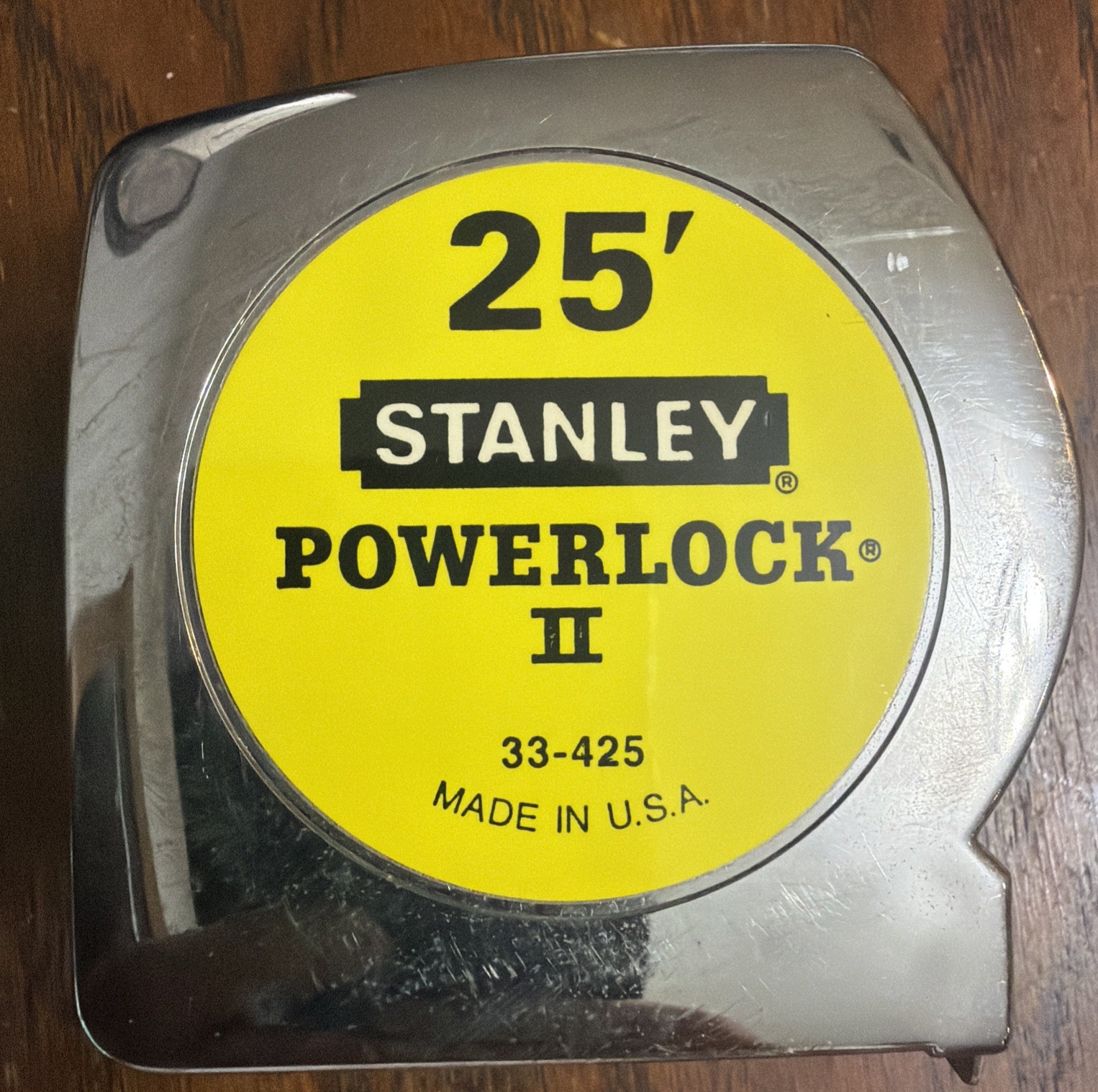 Vintage Stanley PowerLock II 25’ Tape Measure 33-425 Made in USA Excellent. Vintage Stanley PowerLock II 25’ Tape Measure 33-425 Made in USA Excellent.