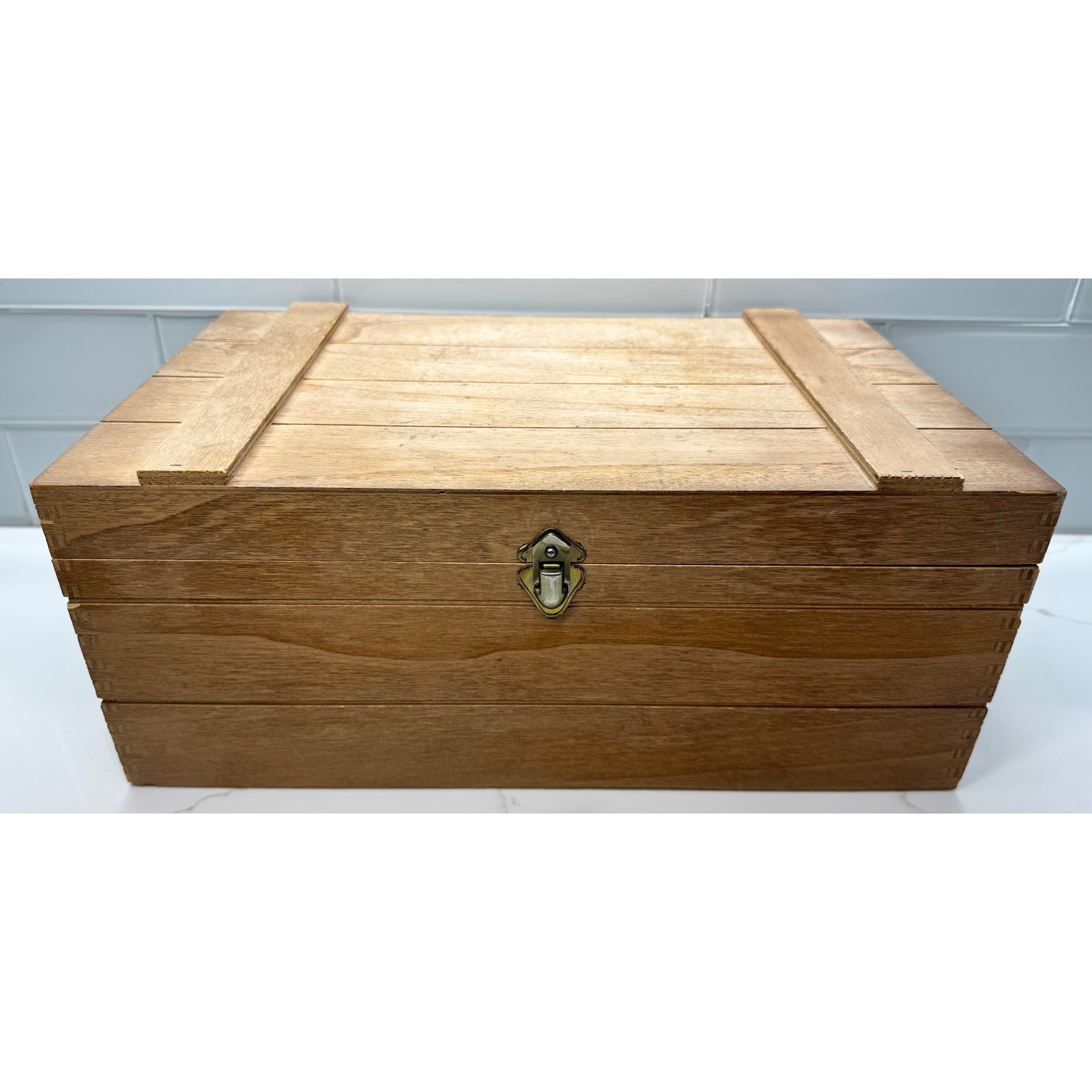 VINTAGE SICHEL German Wines Wooden Wine Shipping Crate Storage Box, SICHEL Label