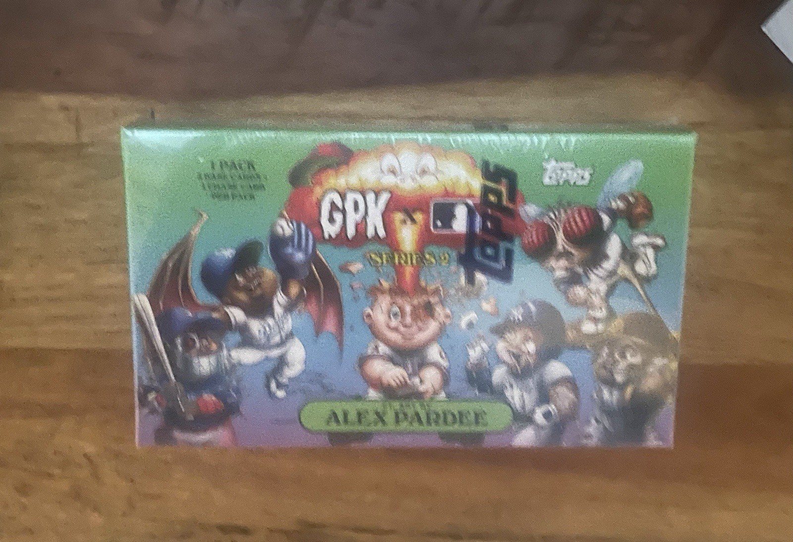 2022 TOPPS GARBAGE PAIL KIDS GPK x MLB Series 2 Alex Pardee 1 Pack Box - NEW