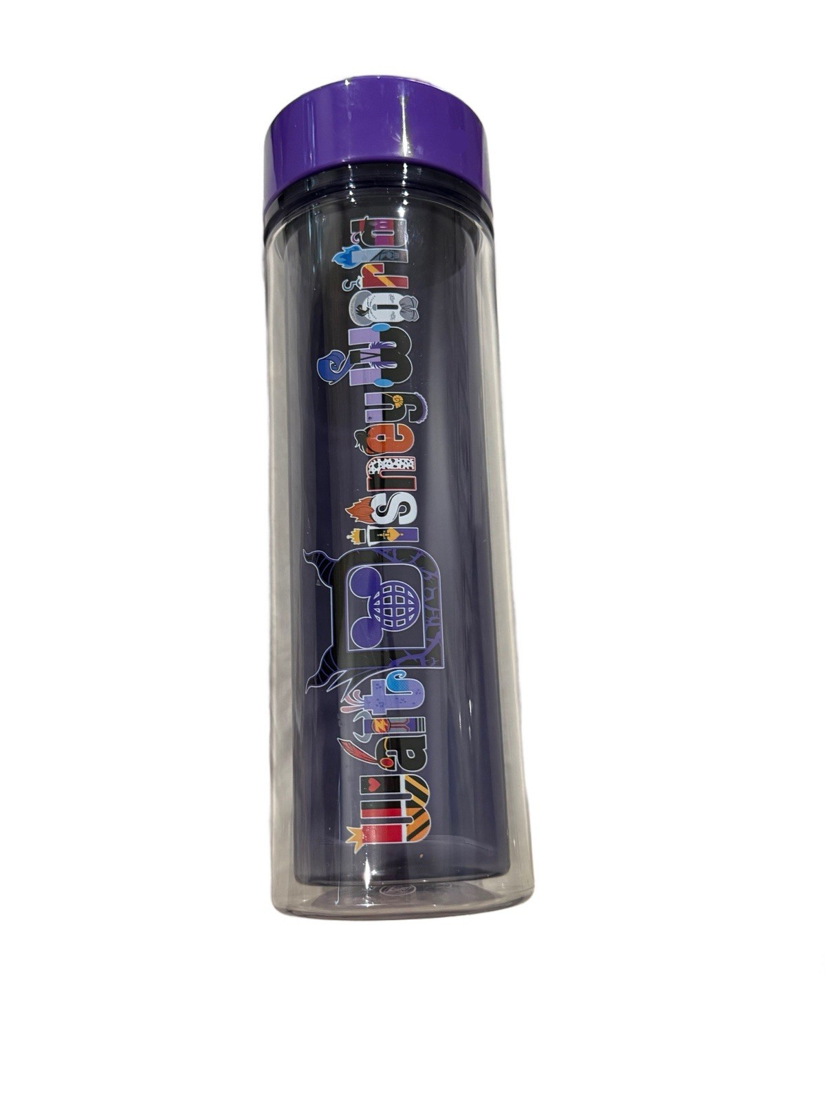 Disney Parks Walt Disney World Villains Water Bottle New with Tag
