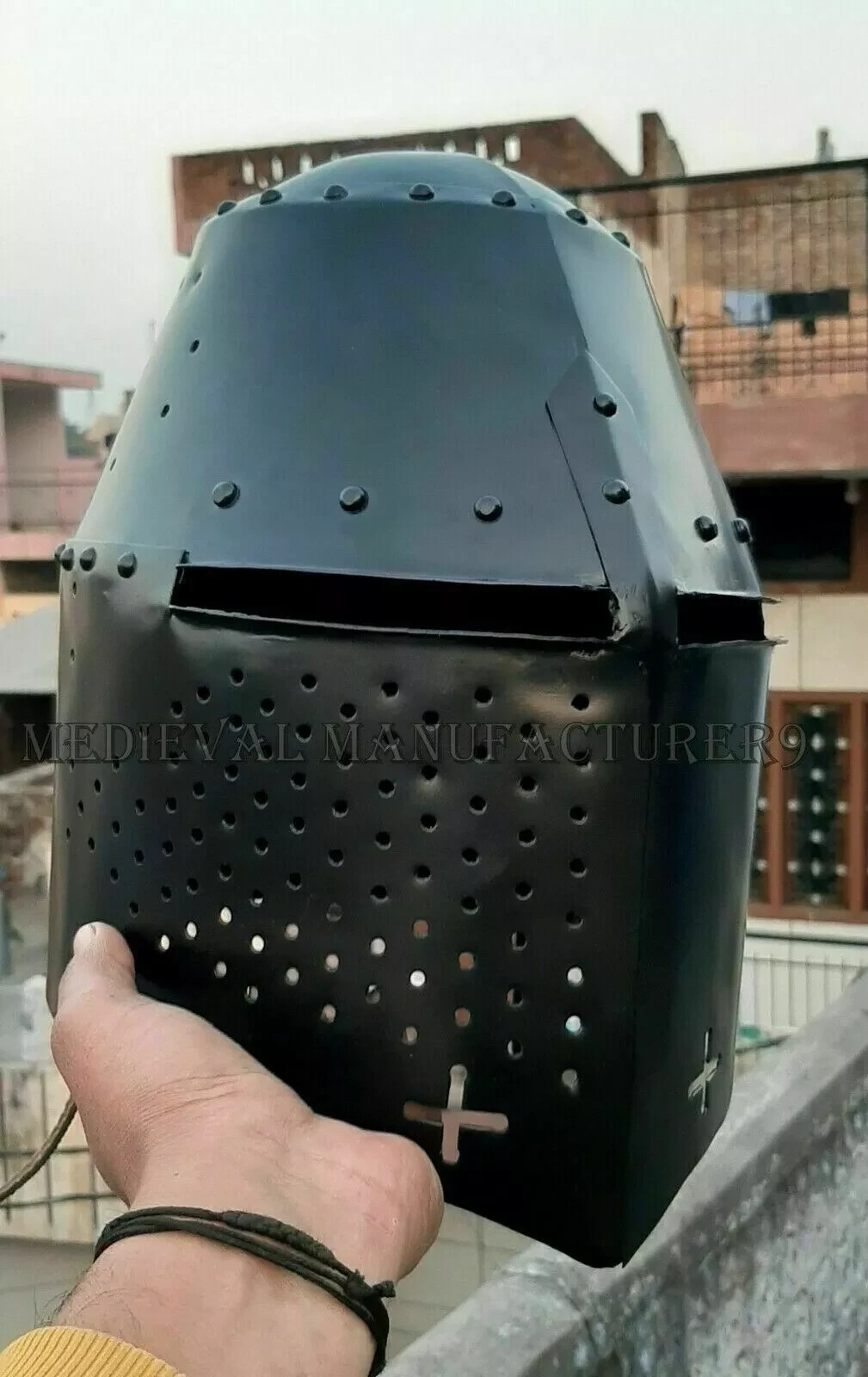 Medieval English Great Helm – Royal Armouries Collectible Helmet Armor Knight