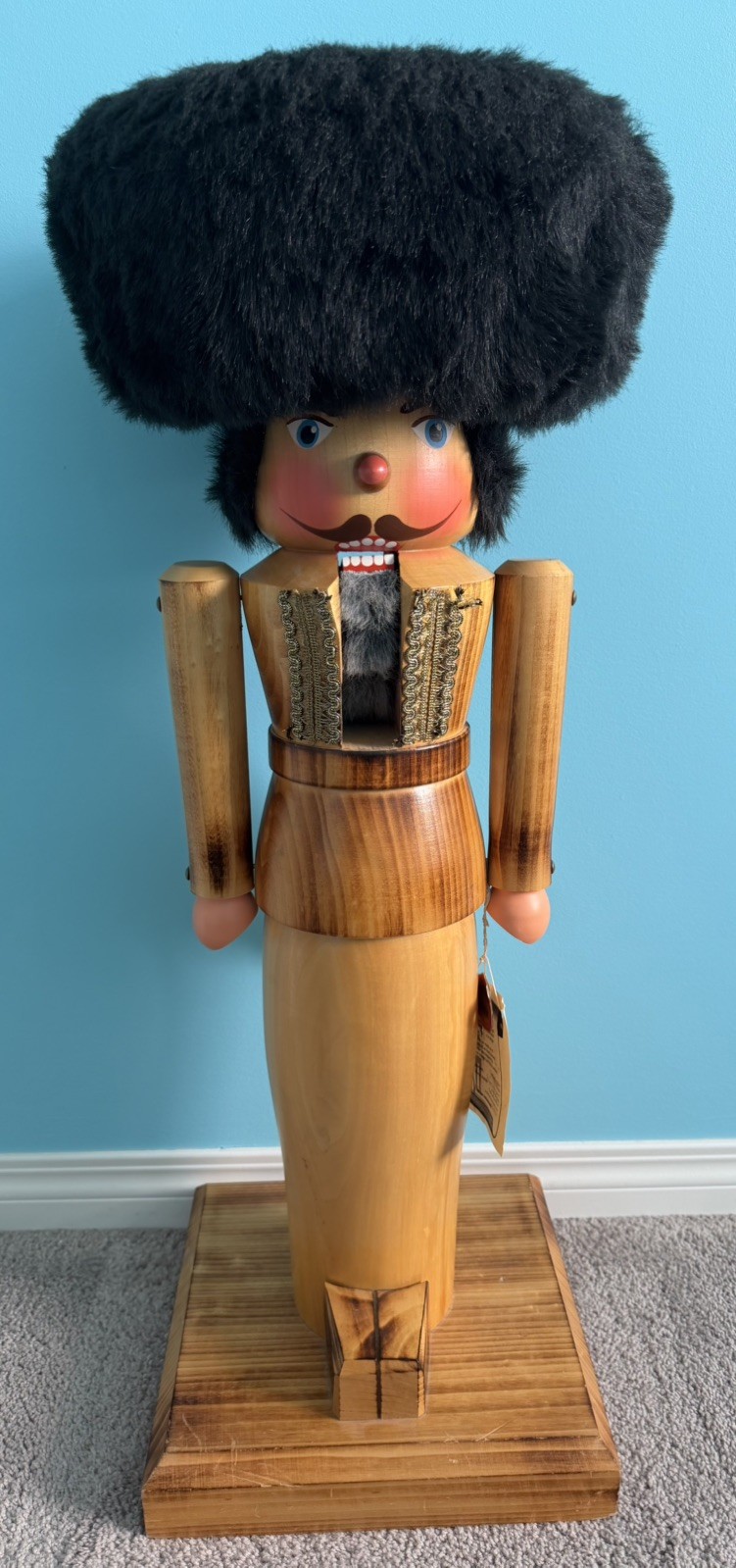Vintage Volkmar Matthes Nutcracker Barstool Vintage Volkmar Matthes Nutcracker Barstool