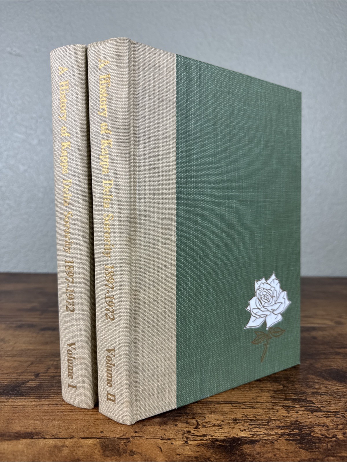 HISTORY OF KAPPA DELTA SORORITY 1897-1972 COMPLETE 2 VOLS BY GENEVIEVE MORSE
