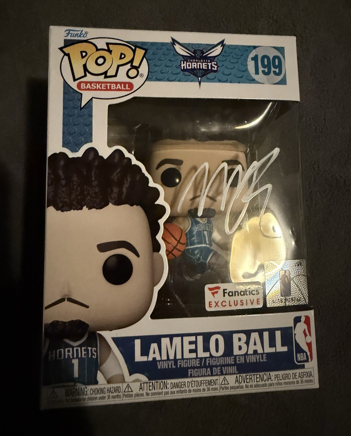 Lamelo ball signed Funko