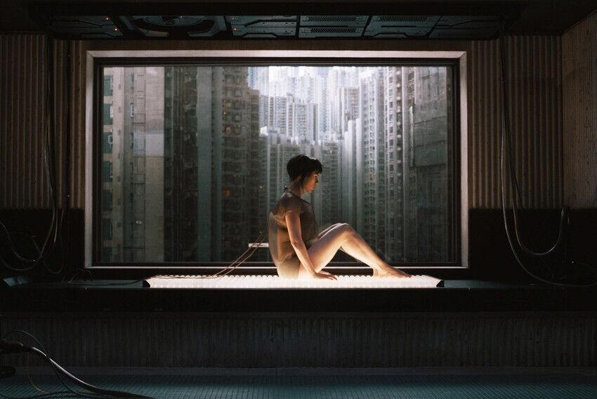 GHOST IN THE SHELL SCARLETT JOHANSSON BAREFOOT BY SKYLINE 24x36 inch Poster