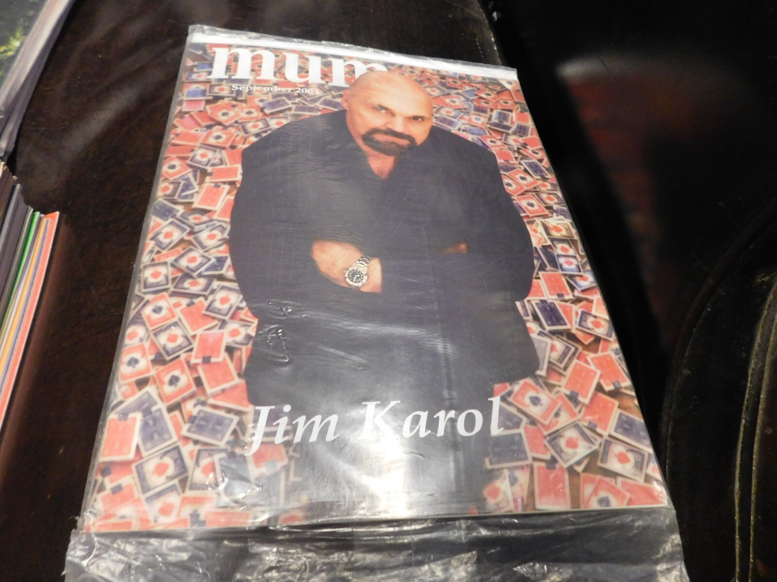 MUM Magic Magazine For Magicians - Sealed In Bag - 2004 September
