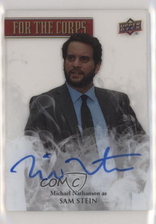 2020 Upper Deck Marvel The Punisher Season 1 /50 Michael Nathanson Auto ob9