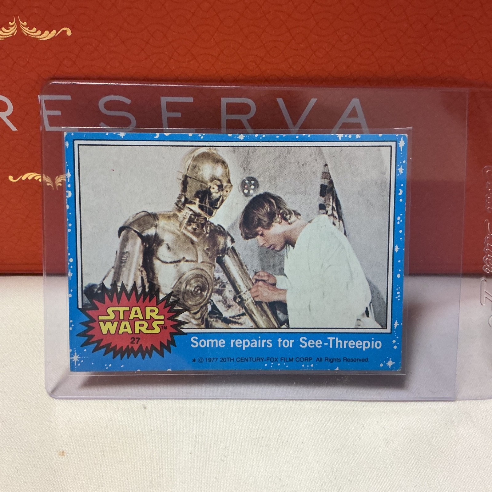 ULTRA RARE 1977 Star Wars Allens & Regina NZ Luke C3PO 27 rarer ++ Scanlens