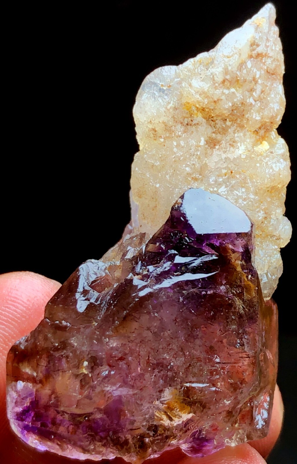 33g 1 Diamond Grade Super Seven Skeletal Amethyst Quartz Crystal Specimen N497