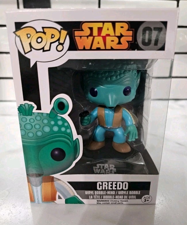 Funko Pop Star Wars - Greedo #07 - Vaulted JJL150423
