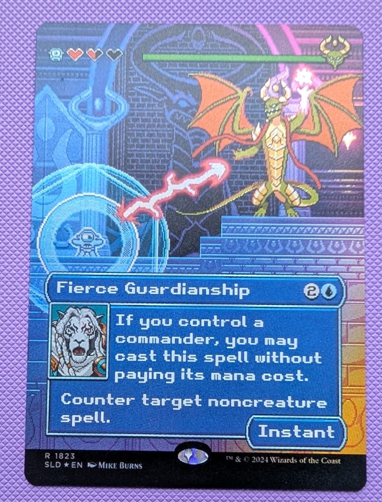 Fierce Guardianship - Foil - Secret Lair - 1823 - Magic the Gathering