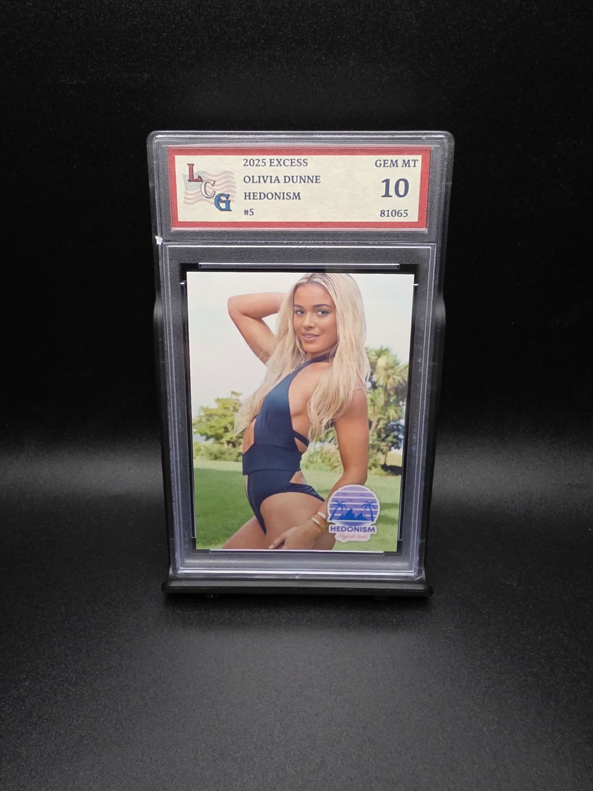 Olivia Dunne #5 Hedonism Series LCG 10 Gem Mint eXcess Collectibles