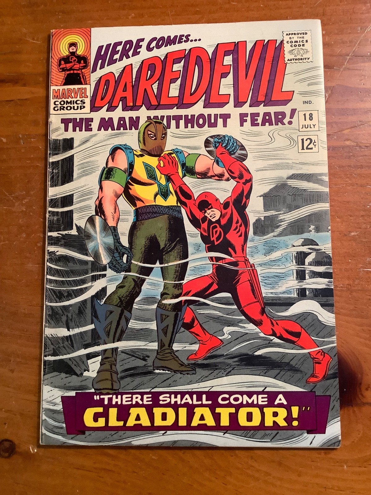 Daredevil #18 - 25 Run Lot of 8 Marvel 1966 1st Gladiator & 1st Leap-Frog VG/FN