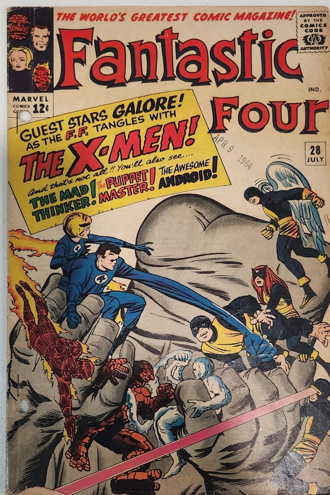 Fantastic Four #28 (Marvel Comics July 1964)
