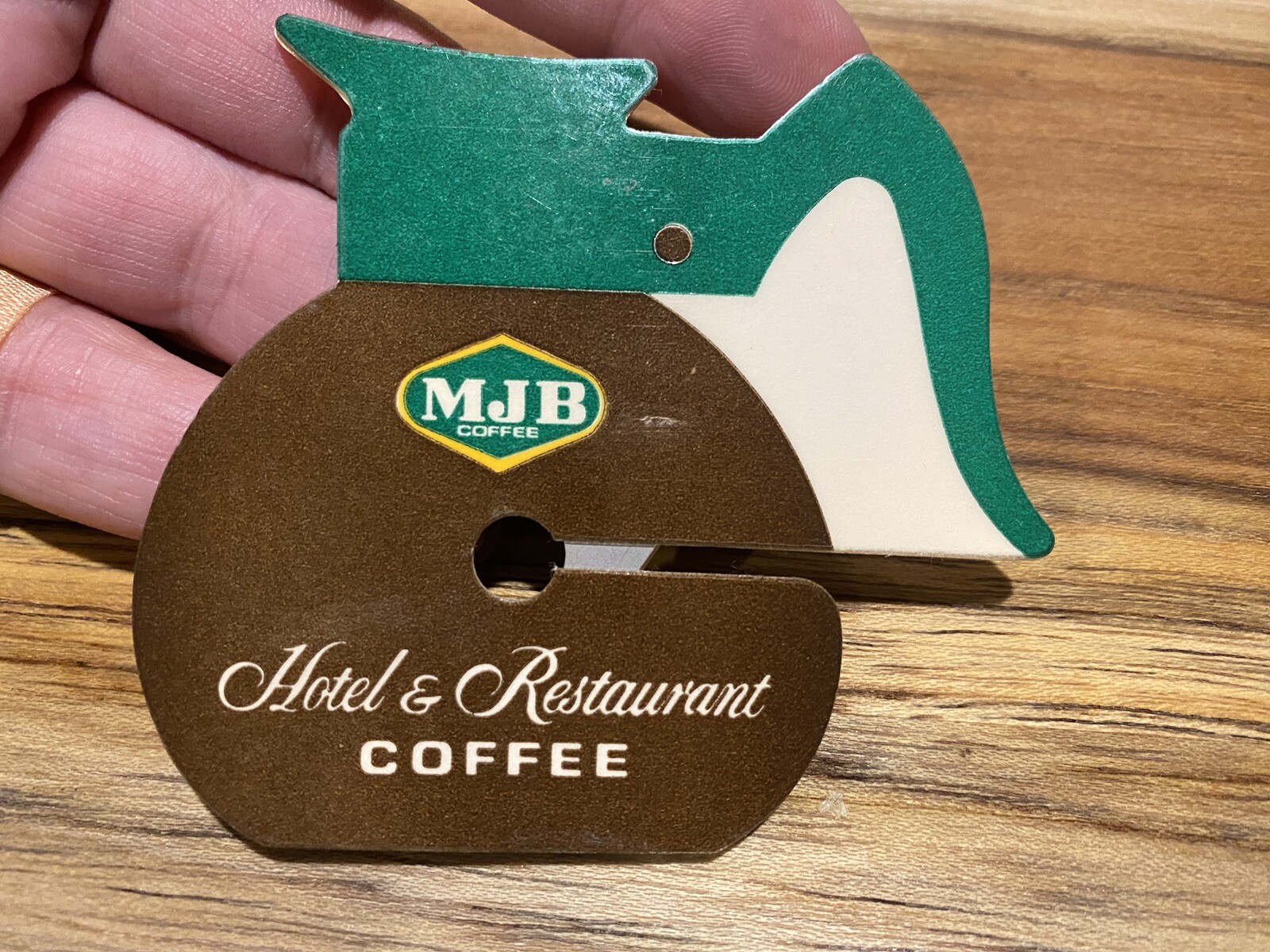 Vintage MJB Coffee Advertising razor bag Cutter pot refrigerator magnet fridge Vintage MJB Coffee Advertising razor bag Cutter pot refrigerator magnet fridge