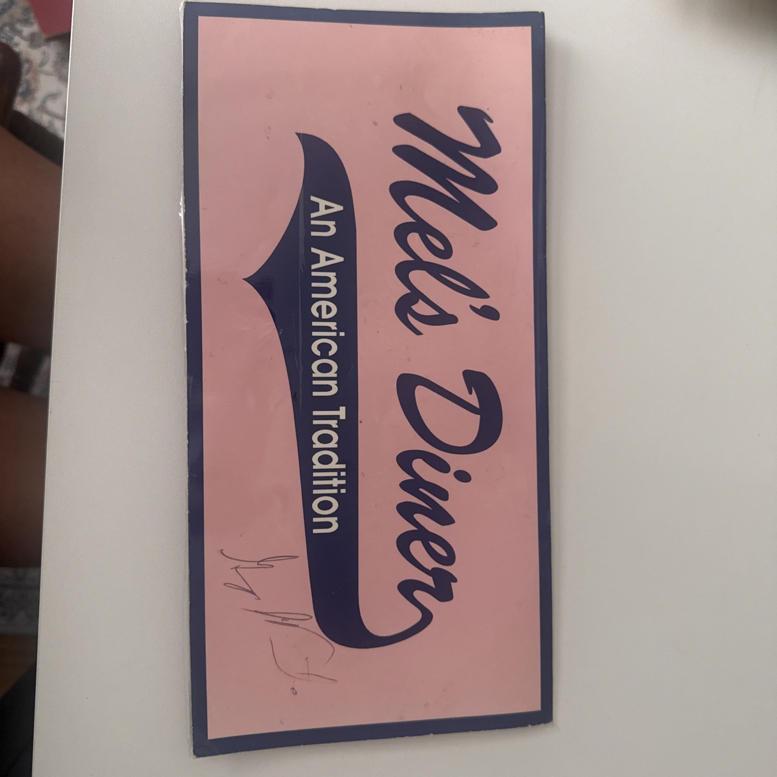 Vintage Mel's Diner An American Tradition Laminated Breakfast Lunch Menu