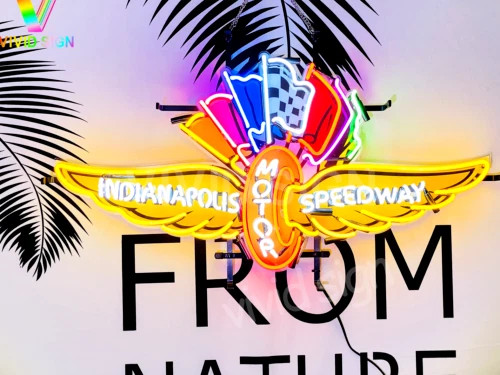US STOCK Indianapolis Speedway Motor Open Neon Sign 32