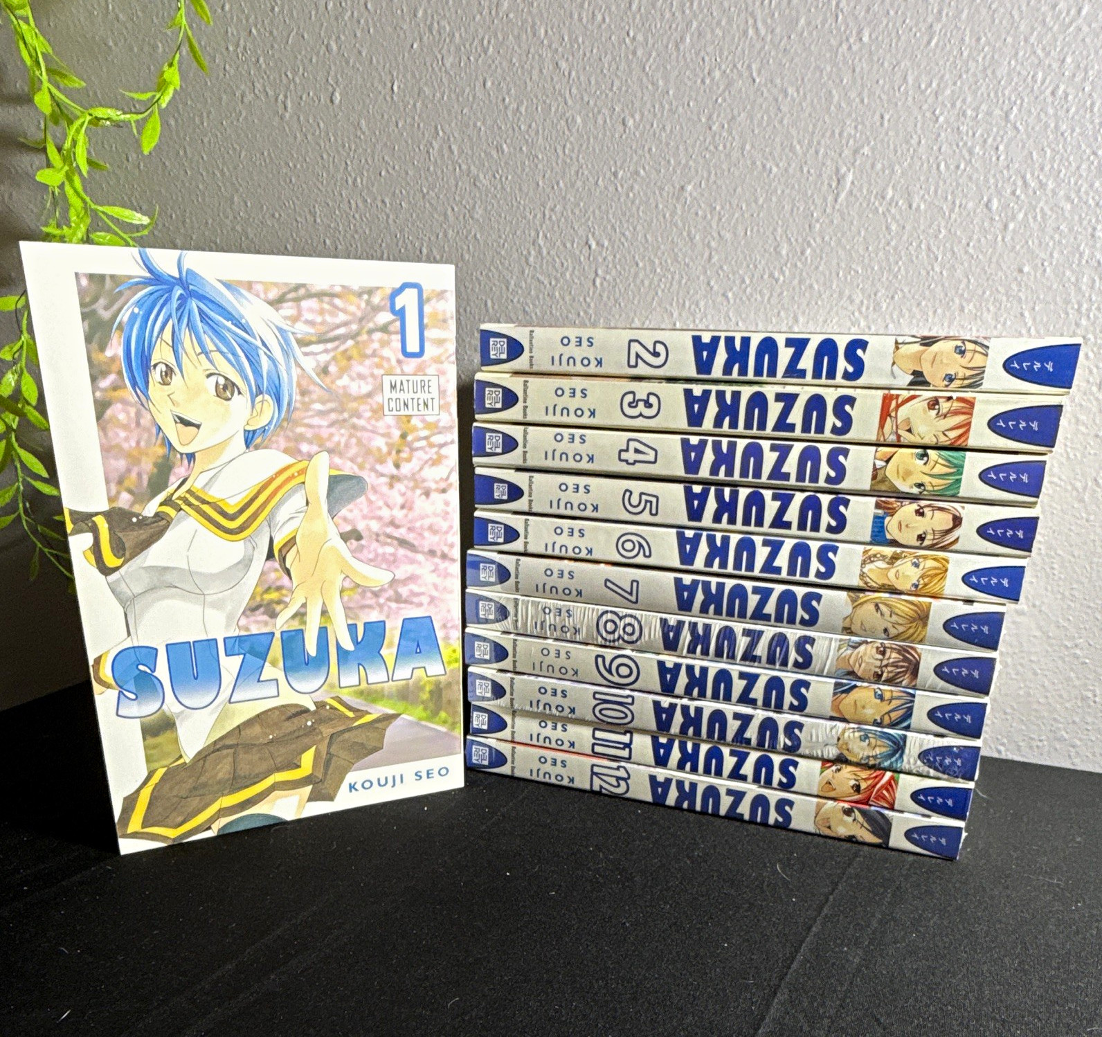 Suzuka Manga Lot Vol 1-12 English Kouji Seo Softcover Graphic Novels
