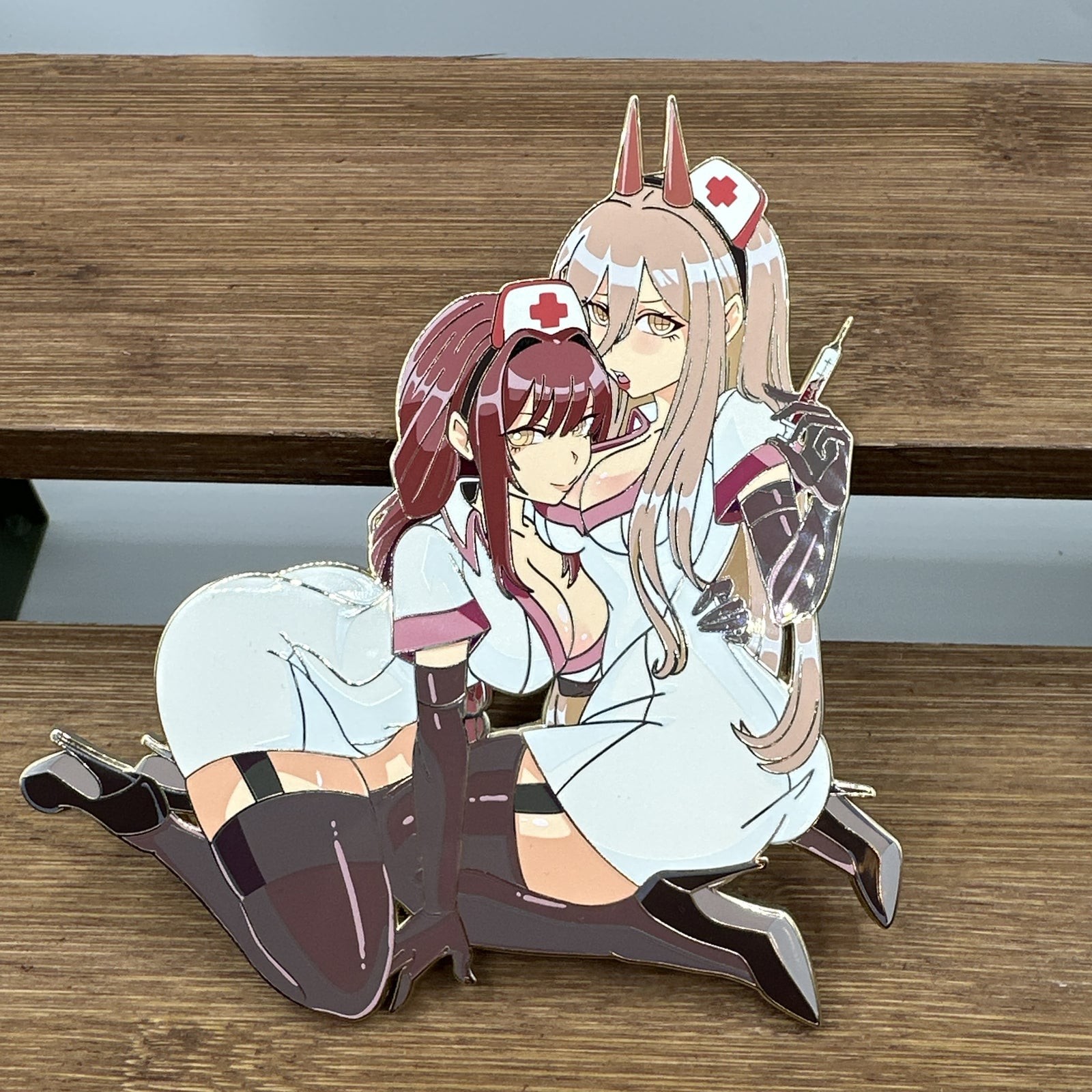 Tanukipins Power Makima Chainsaw Man Anime Enamel Pin LE 40 Limited Edition Rare