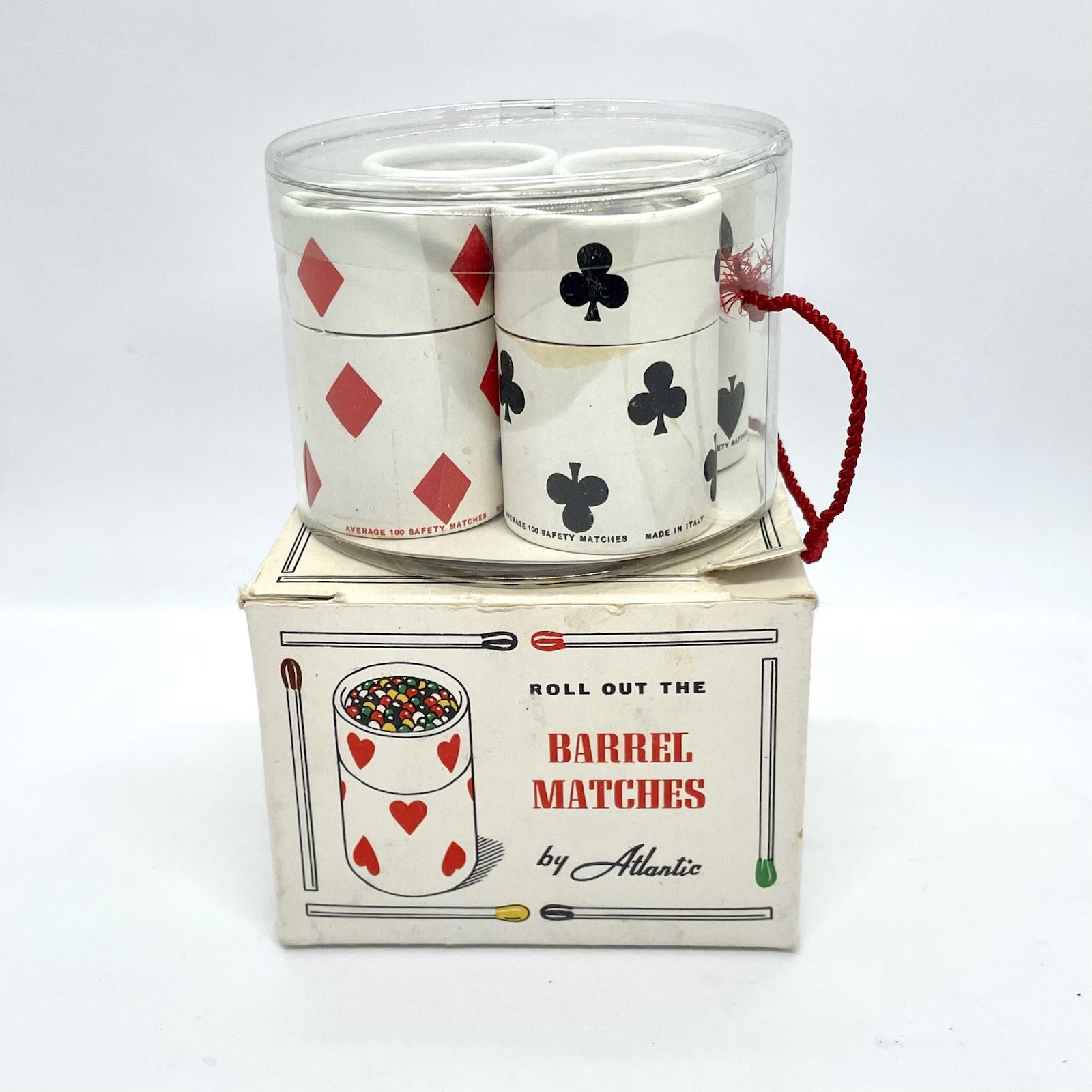 Vintage Kingsbridge Roll Out the Barrel Matches by Atlantic Original Box, Italy
