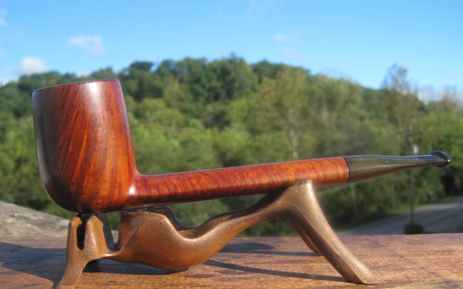 Savinelli de luxe Milano 804 KS Italty Canadian Style Estate Pipe 6.5