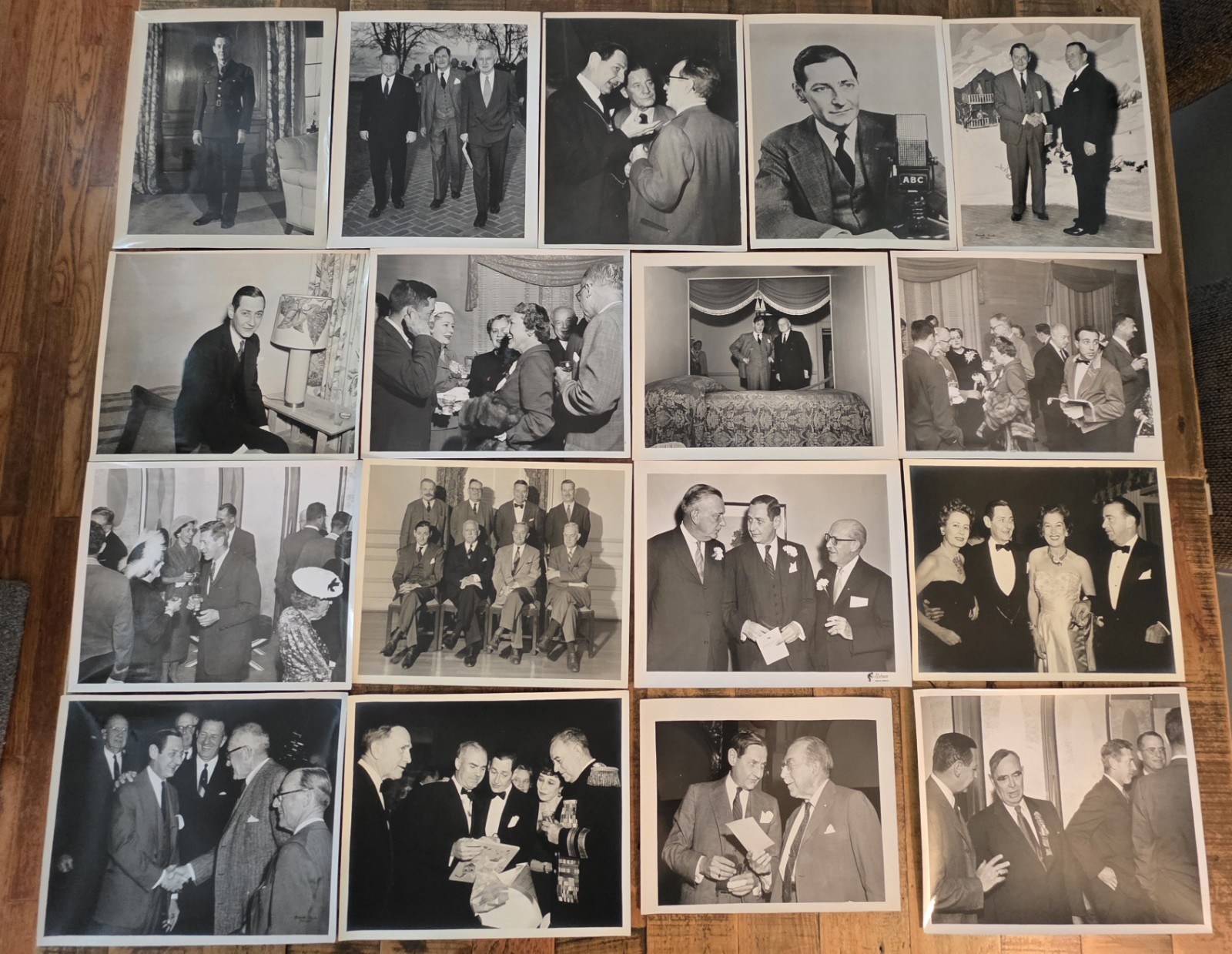 Vtg Henry J. Taylor Press Photo Lot Of 17 Vtg Henry J. Taylor Press Photo Lot Of 17