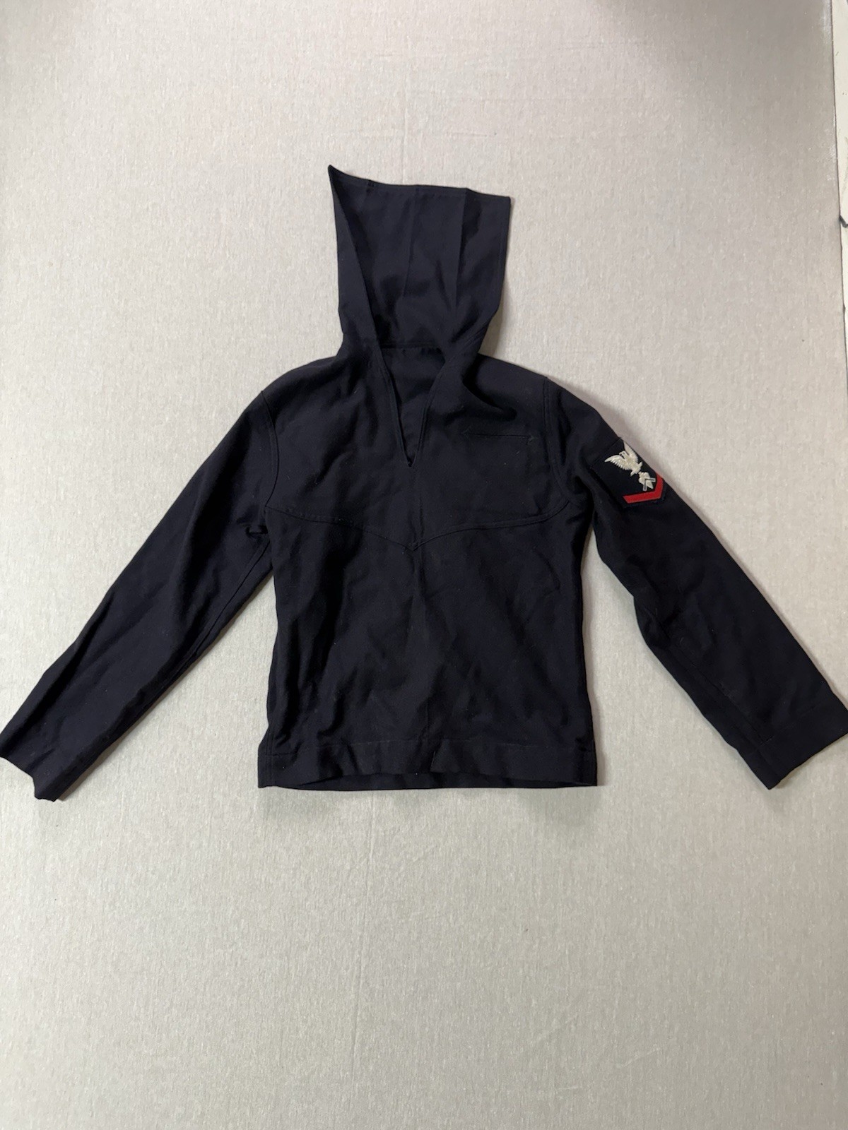 U.S. Navy Jumper Man’s Blue Undress Top Size 36 Wool Uniform