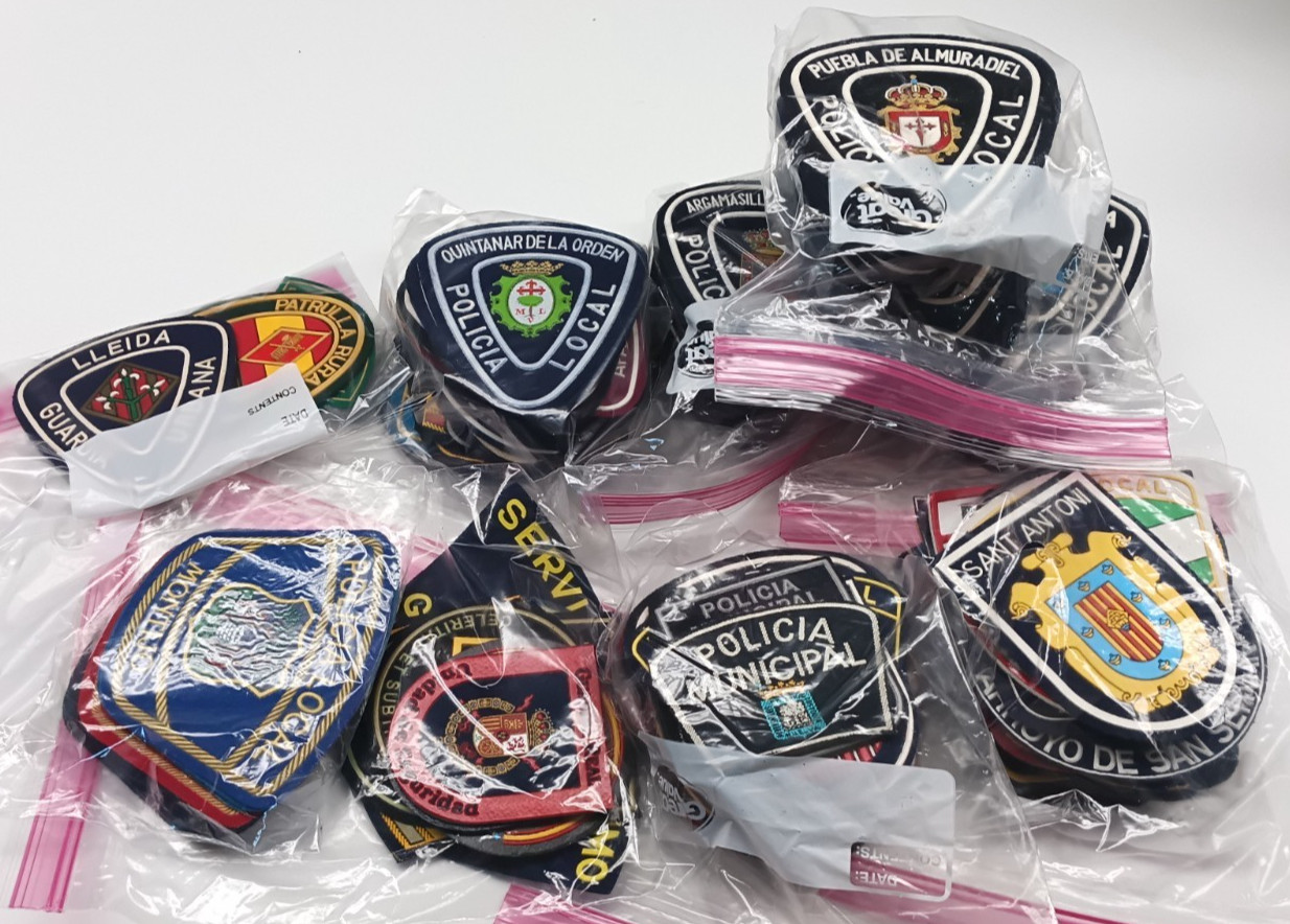 Police Patch Lot of 247 Spain