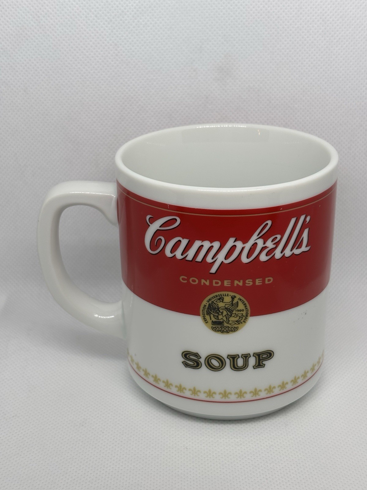 2 VTG 1981 Campbell\'s Soup Porcelain Coffee Mug by Corning Glass Works Real Deal