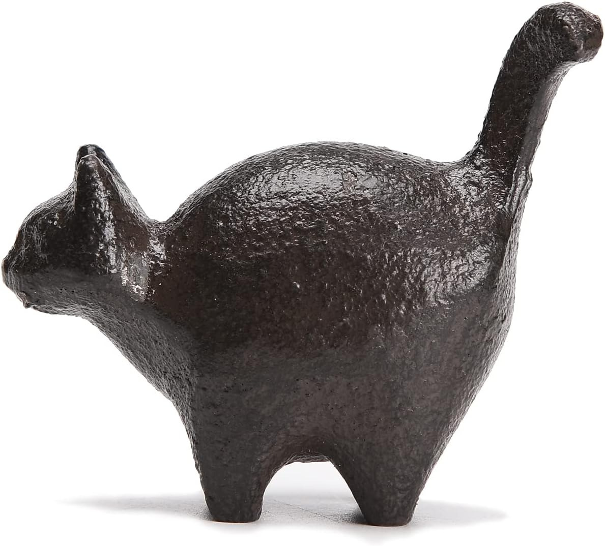 Cast Iron 2\'\' Cat Statue Paper Weights Cute Animal Figurine Desk Office Home Dec
