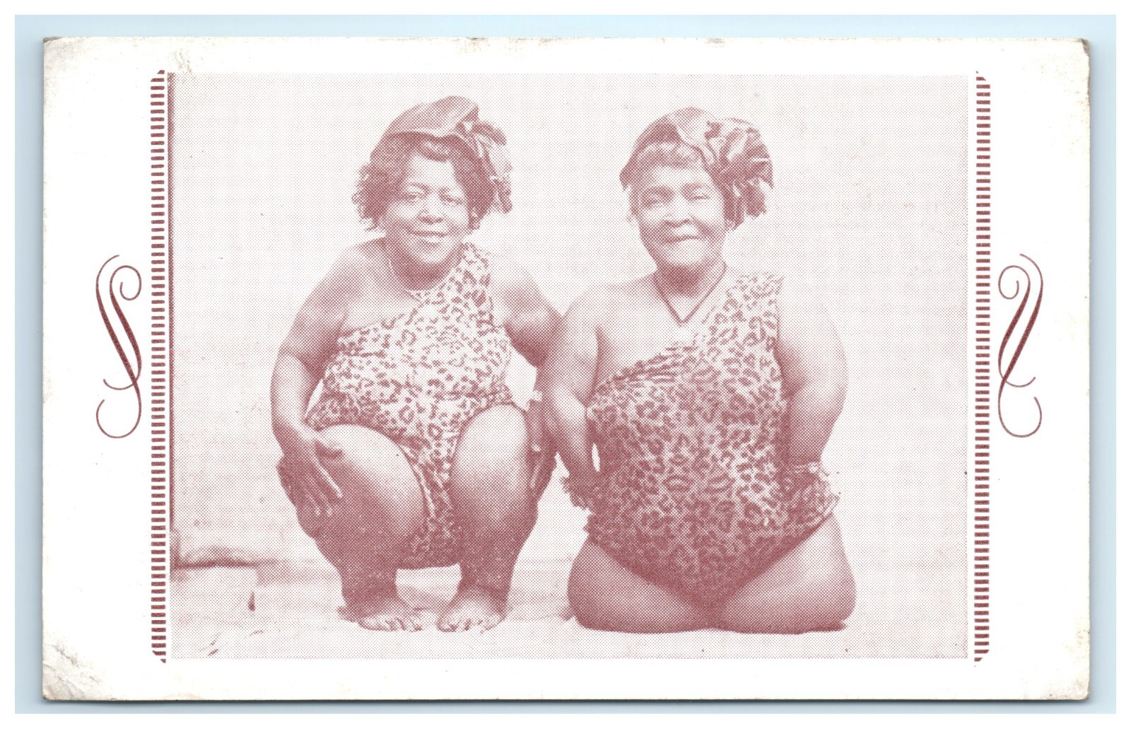 VTG Postcard Alzoria Johanna Cavalcade Variety Show New York Coney Island Rare