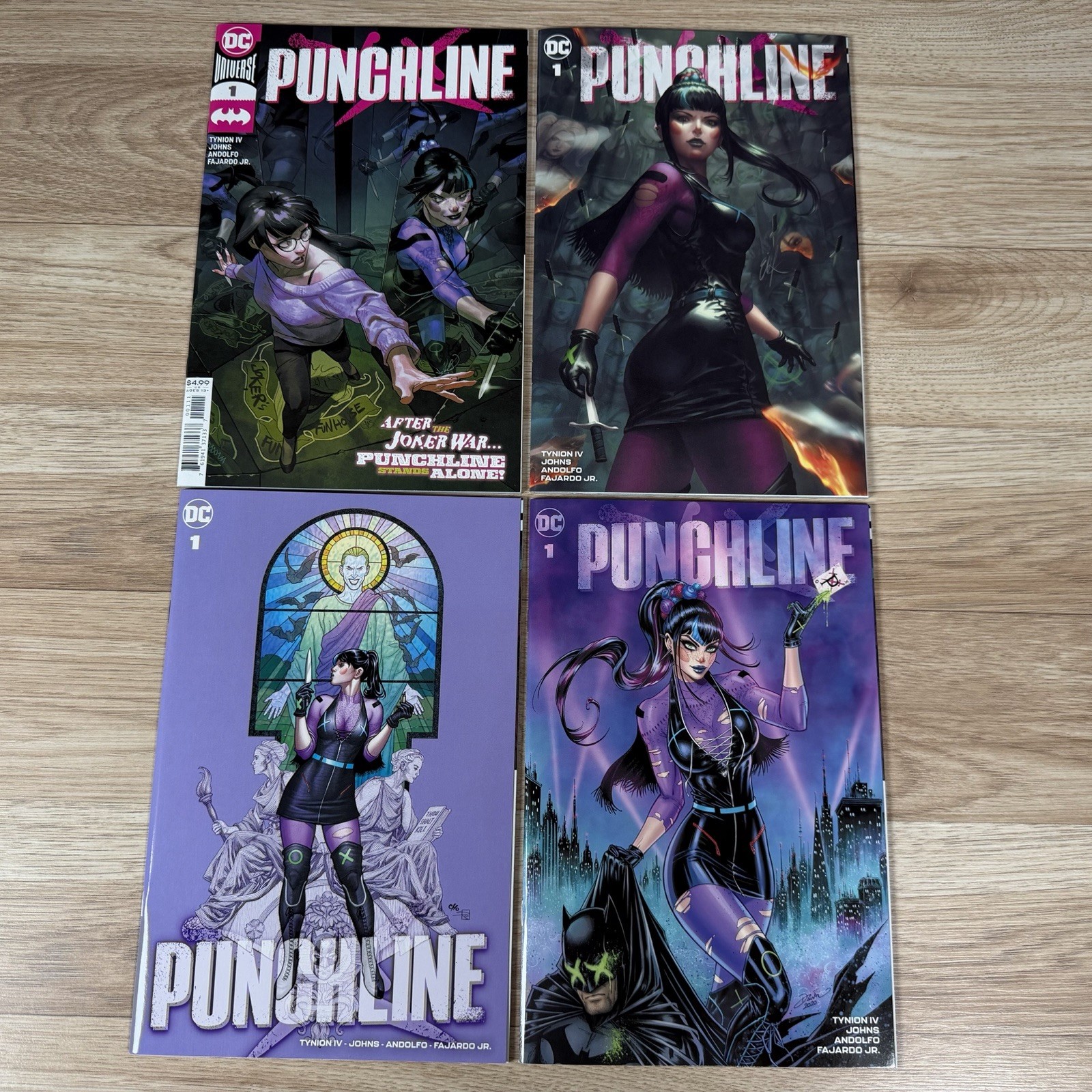 Punchline Special 1 Cover A Ejikure Cho Excl Variant Lot of 4 DC Comics 2021 NM