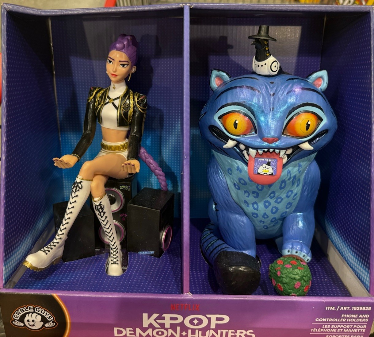 EXG Pro KPop Demon Hunters Rumi & Derpy Phone/Controller Holder Set 2-Pack EXG Pro KPop Demon Hunters Rumi & Derpy Phone/Controller Holder Set 2-Pack