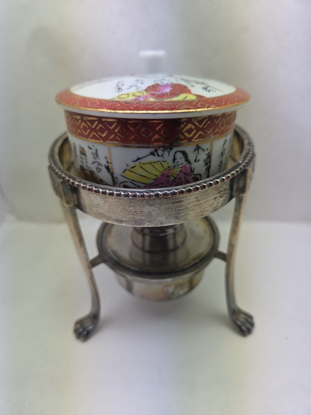 Vtg RARE Karen Carson Creations Refresher, OIL BURNER W/ Original Instruction 