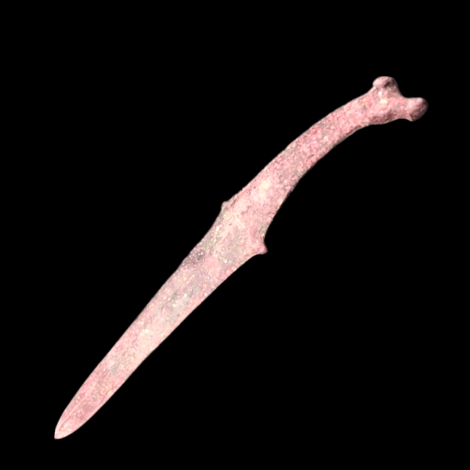 Ancient Unique Roman Wonderful Bronze Excellent Sword 200BC Rare 28CM.