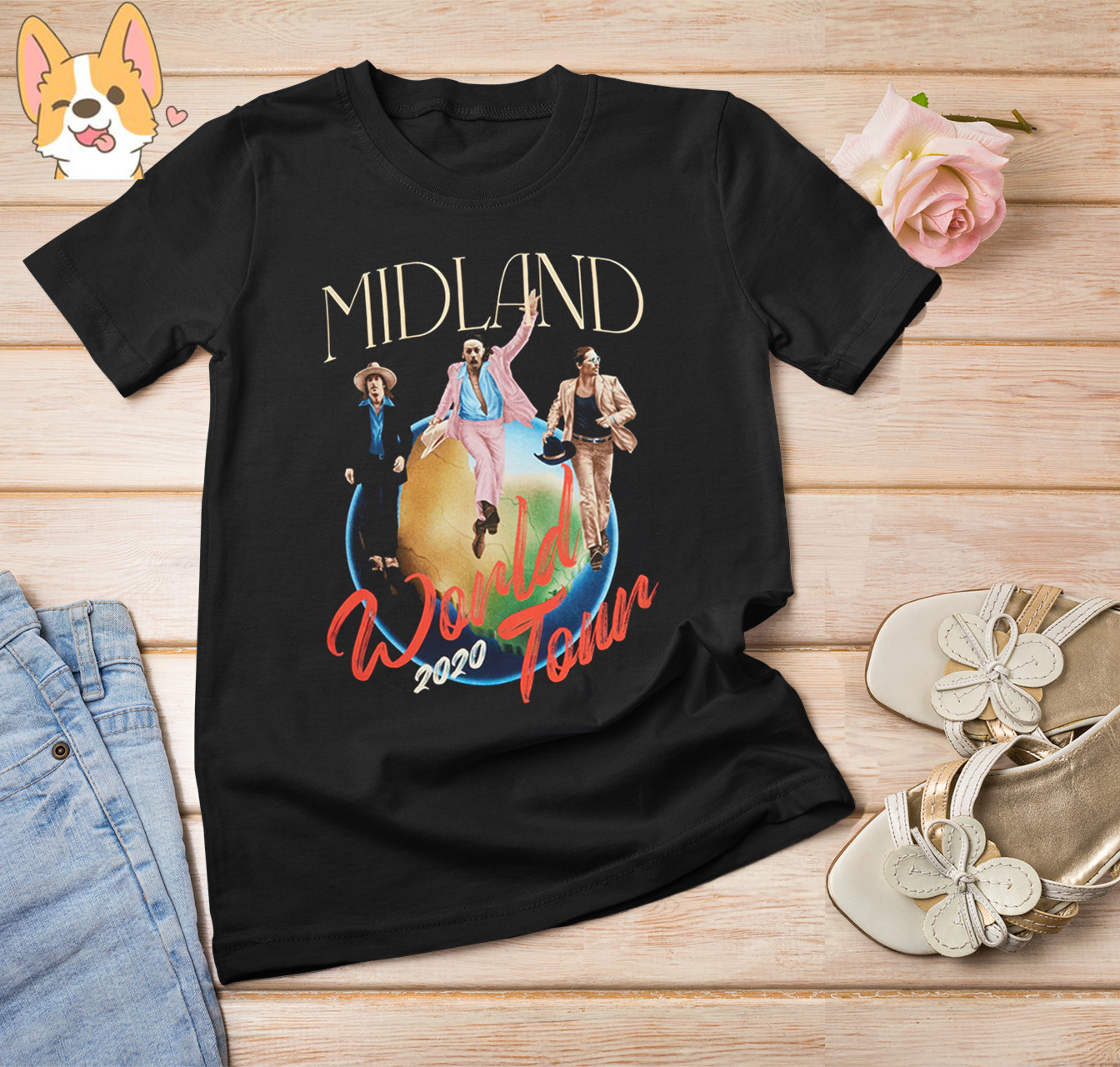 Rare Midland band Last Resort Black Unisex S-234XL shirt