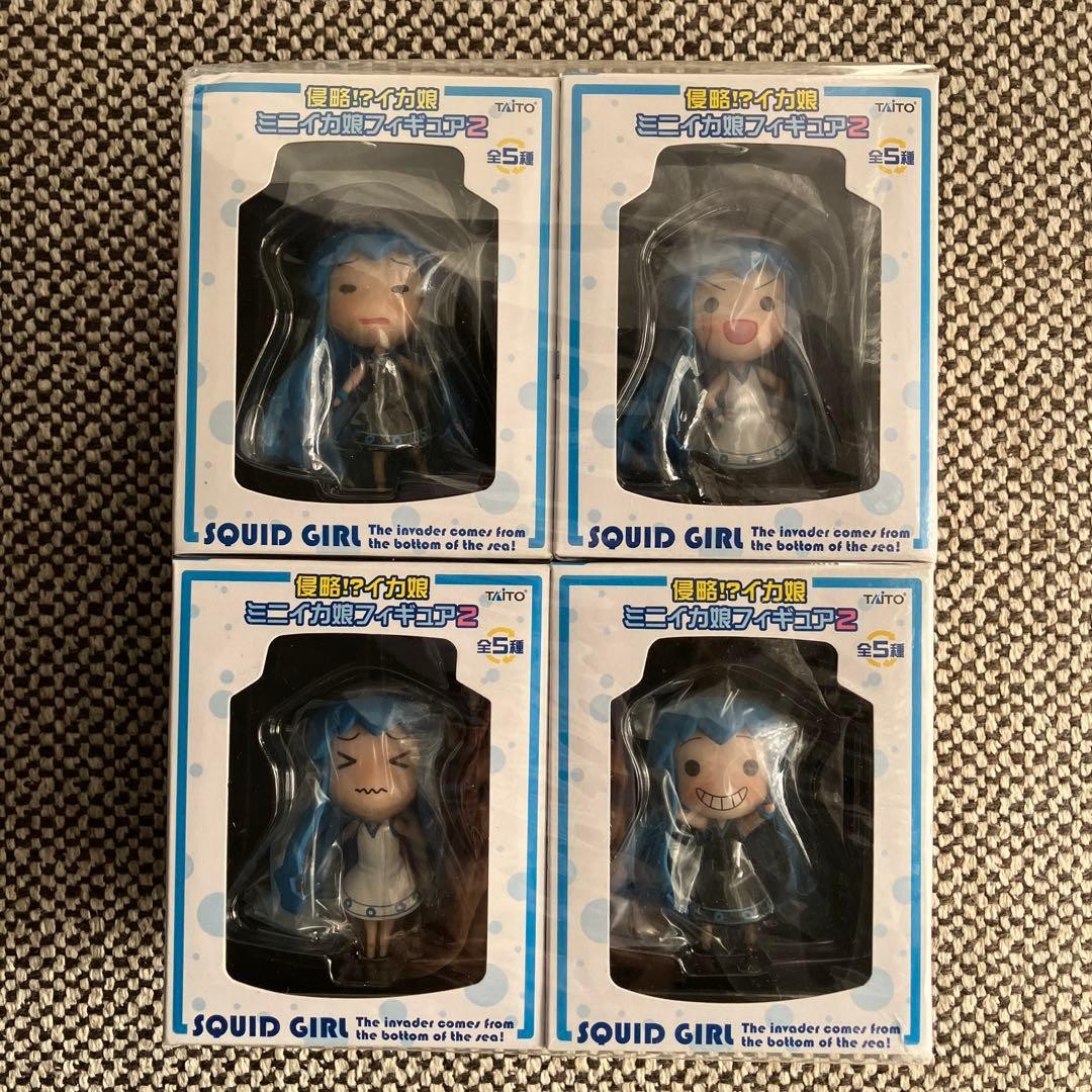 Squid Girl Mini Figure Invasion Rare Unopened In-Print 2T Keychain Collection