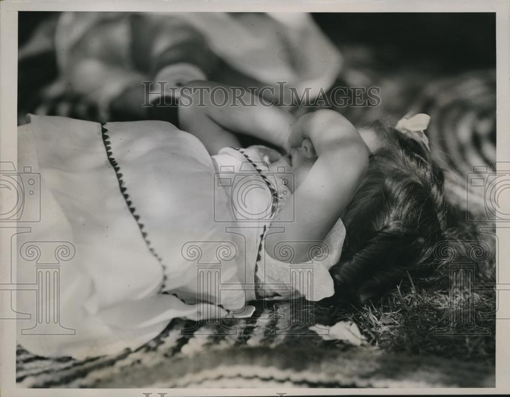 1937 Press Photo Quintuplet Emilie Dionne of Canada - nee08868