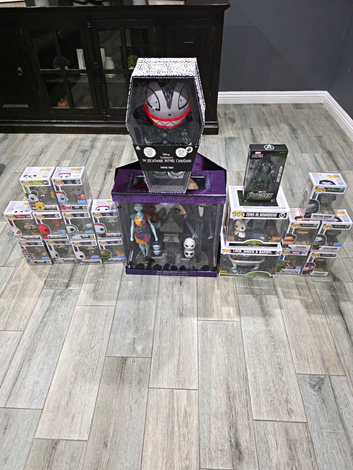 Disney Nightmare Before Christmas 30th Anniversary Doll Set Limited Edition Lot