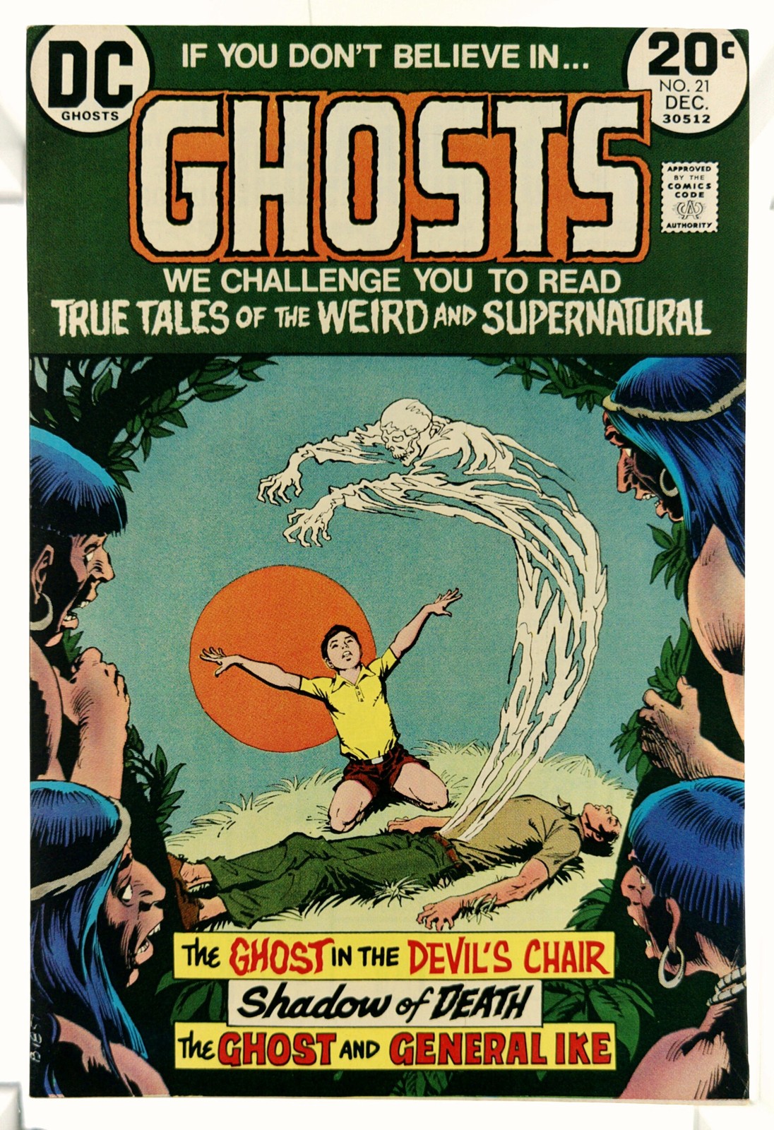 Ghosts #21 1973 DC Comics FN/VF Comic Book