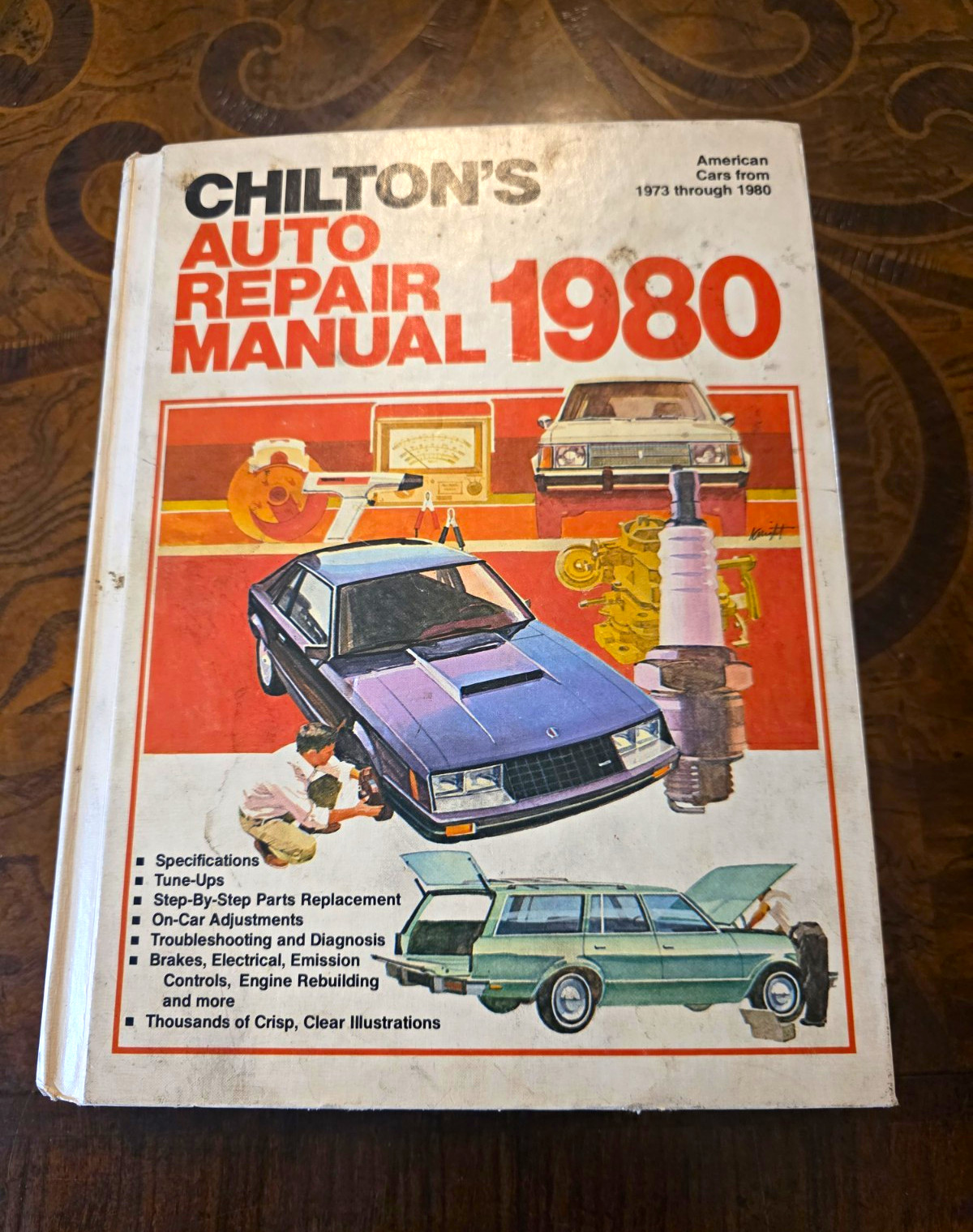 Chilton's Auto Repair Manual 1980 American Cars 1973-1980 Hardcover 