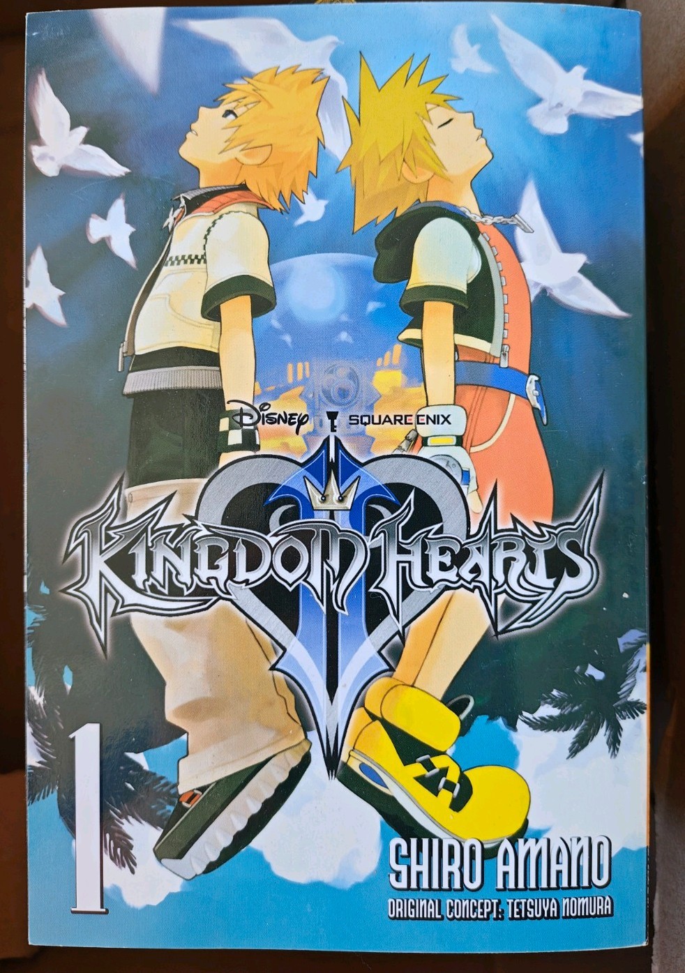 Kingdom Hearts 2 Manga Lot Vol 1-4 Shiro Amano English Comic Book
