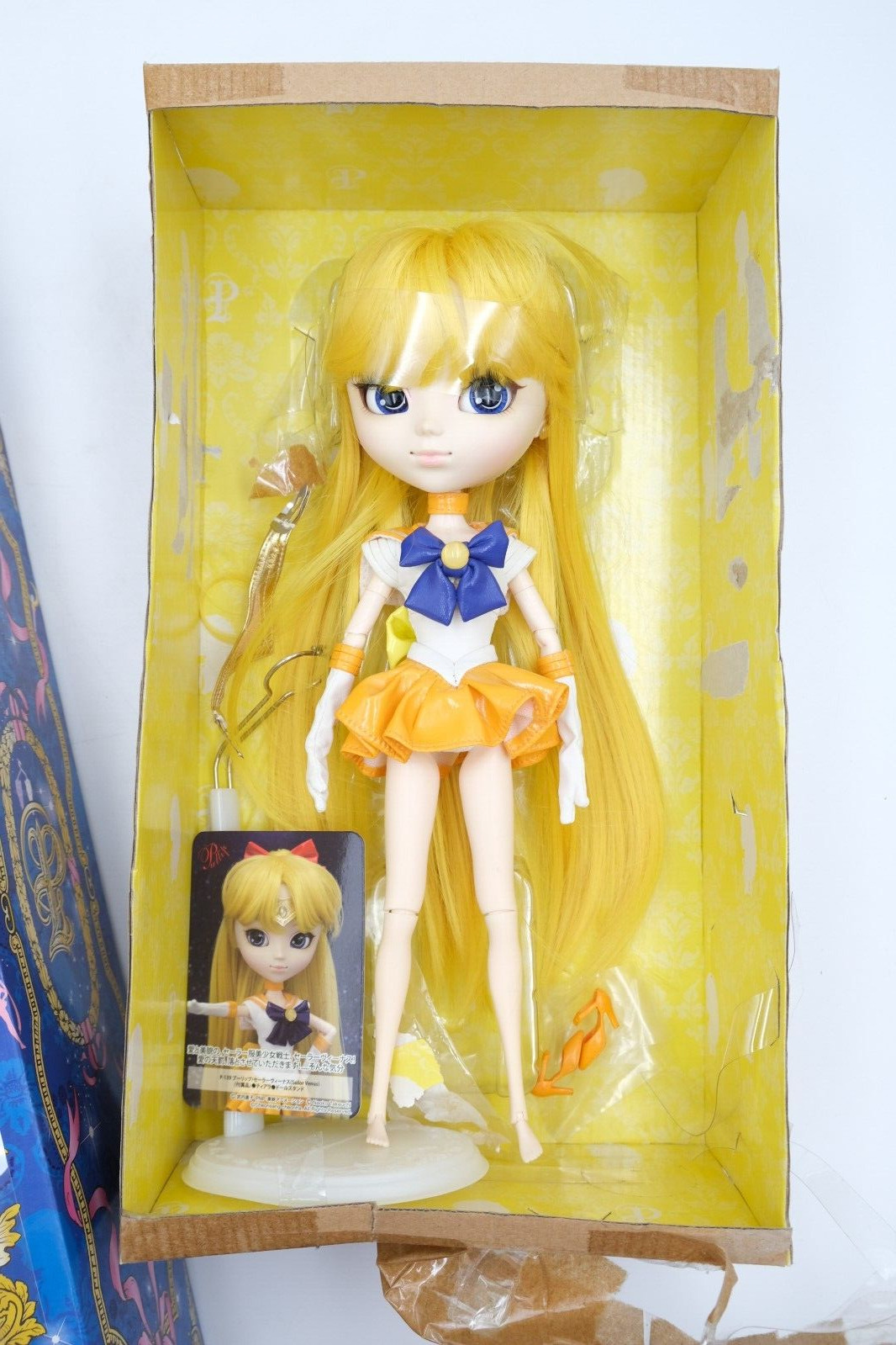 Groove Pullip P-139 Sailor Moon Sailor Venus Figure Doll Open Box