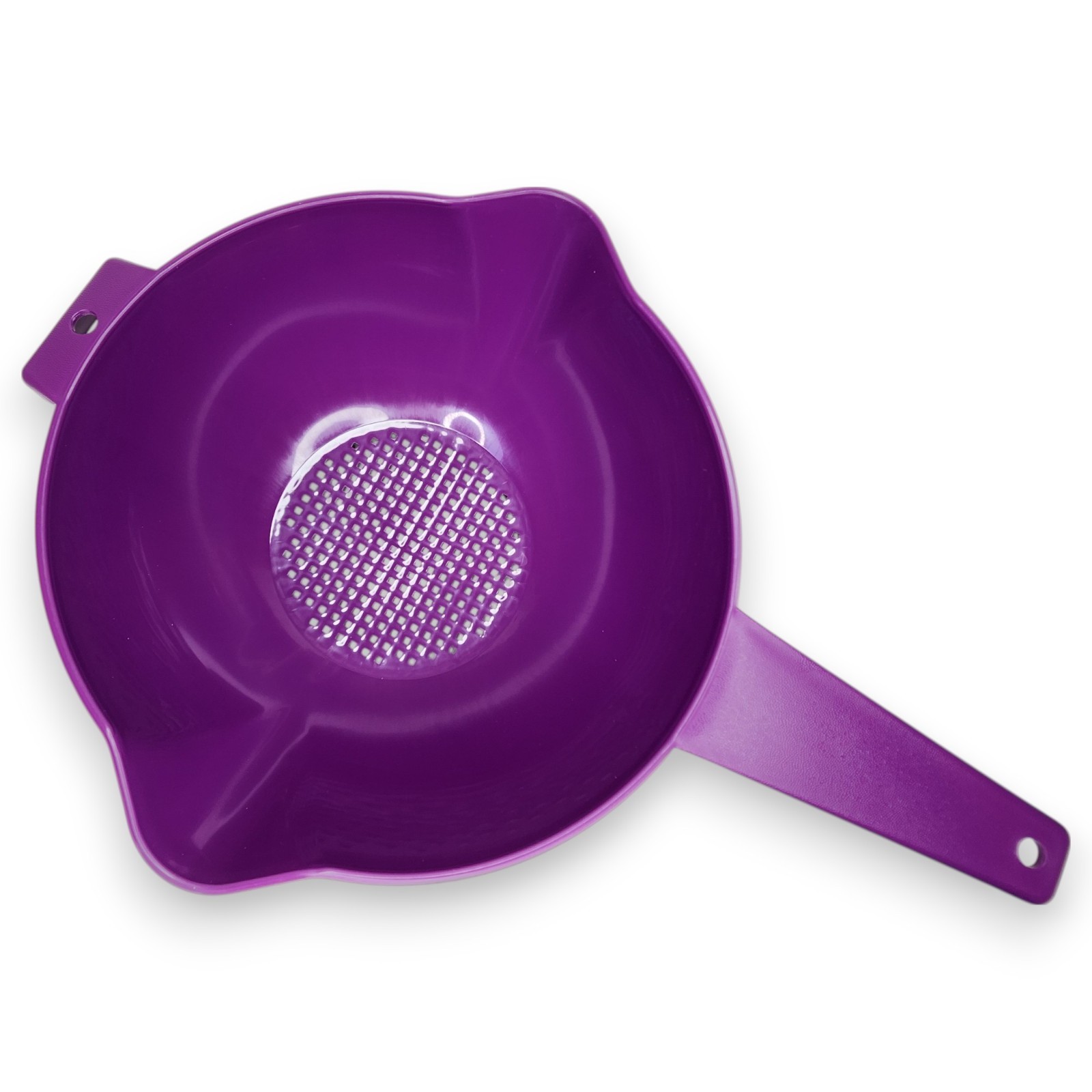 Tupperware 2 Qt. Large Colander Strainer Classic Purple NEW 