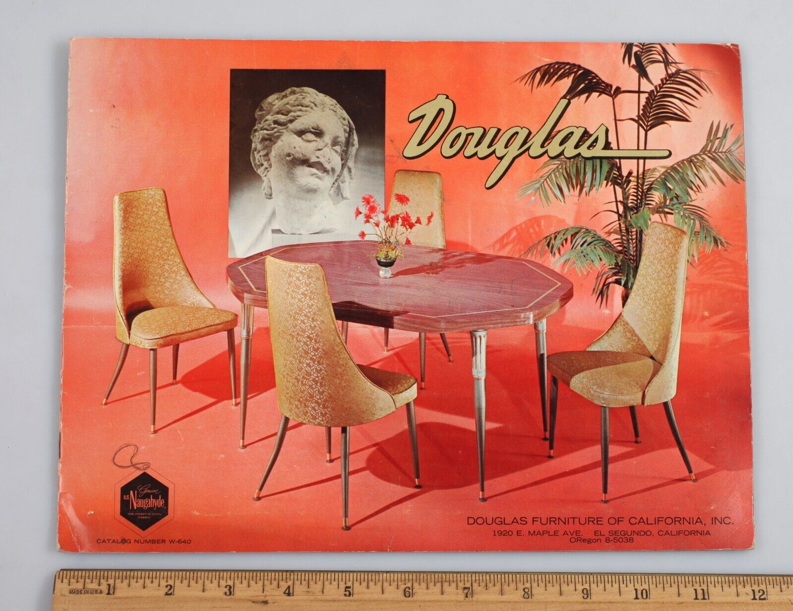 Vintage 1964 Douglas Furniture of California Catalog MCM Mod Furniture Naugahyde